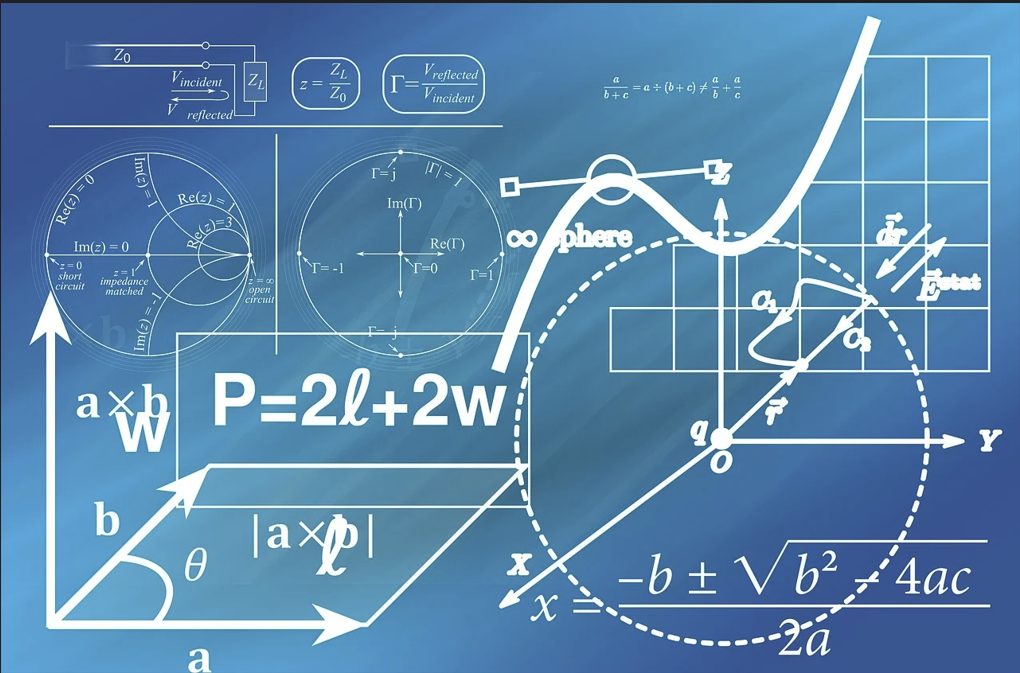 Mathematical formulas and diagrams